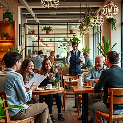 أهم العبارات الإنجليزية المستخدمة في المطاعم والكافيهات